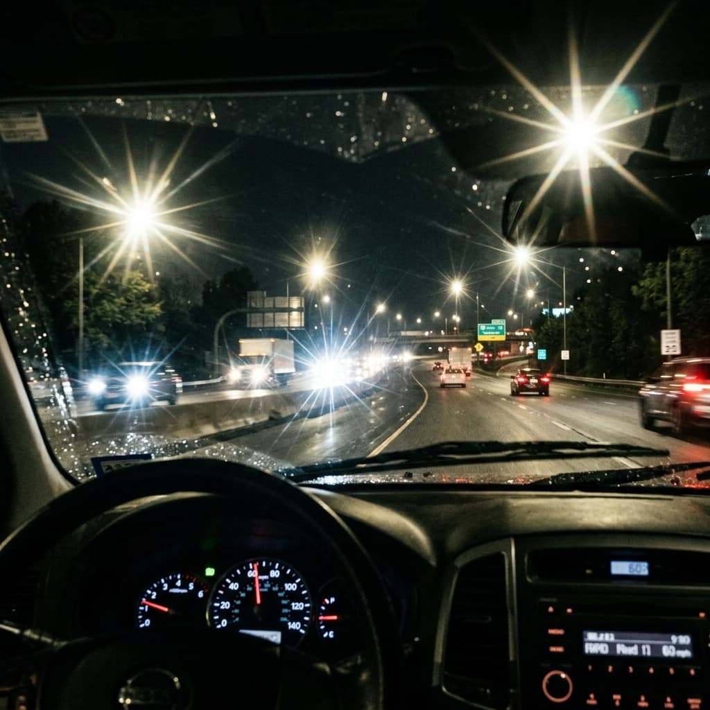 Disminución de visión nocturna